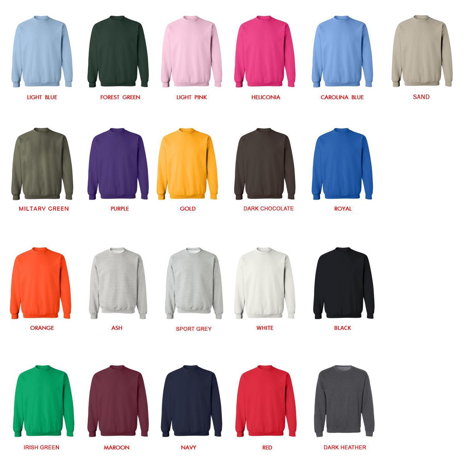 sweatshirt color chart - World Trigger Merch