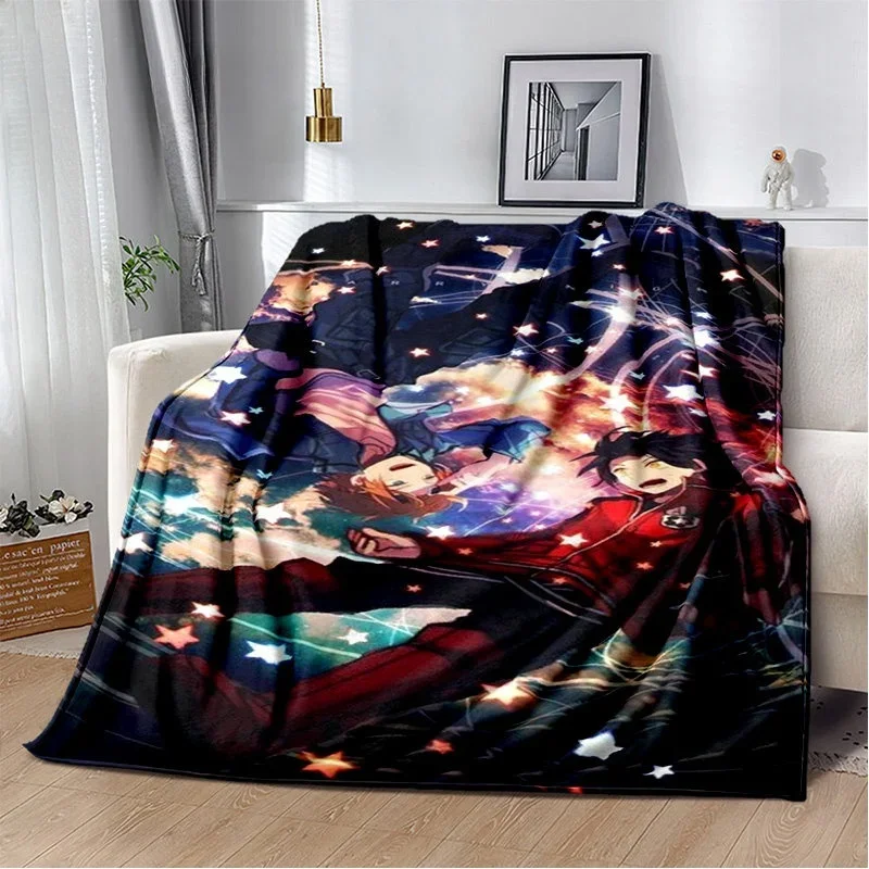 Galaxy Anime World Trigger Cartoon Soft Blanket