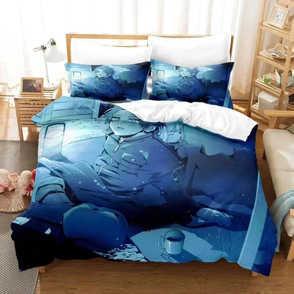New Design 3D Print Anime World Trigger Printed Bedding Set