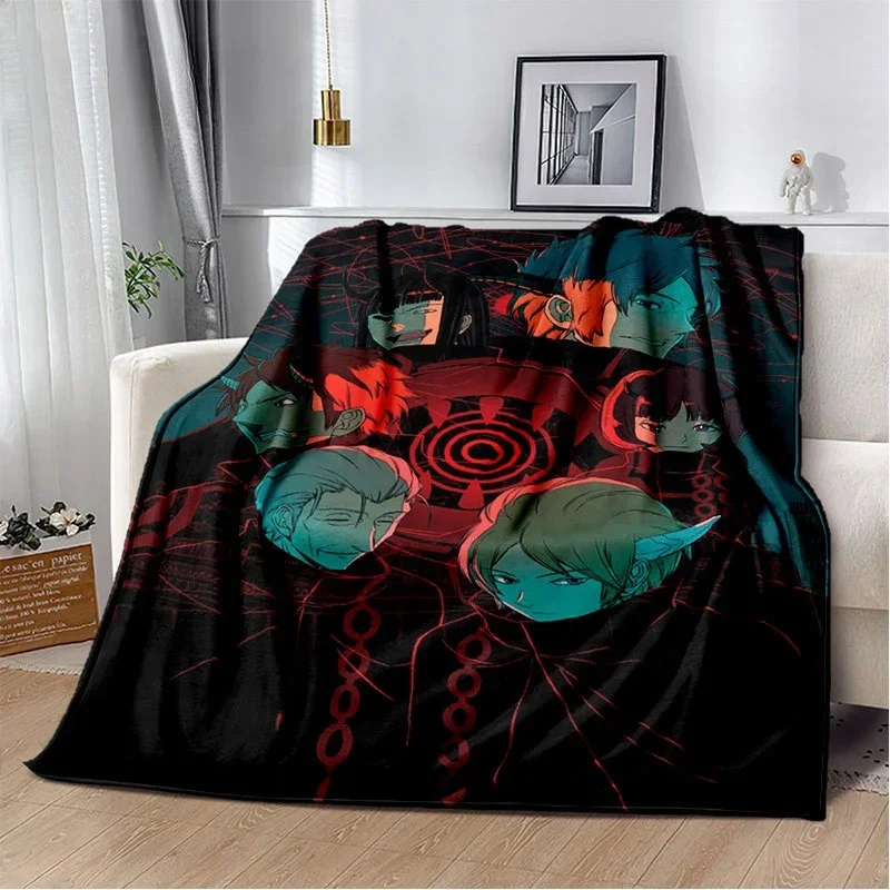 Uniform Anime World Trigger Cartoon Soft Blanket