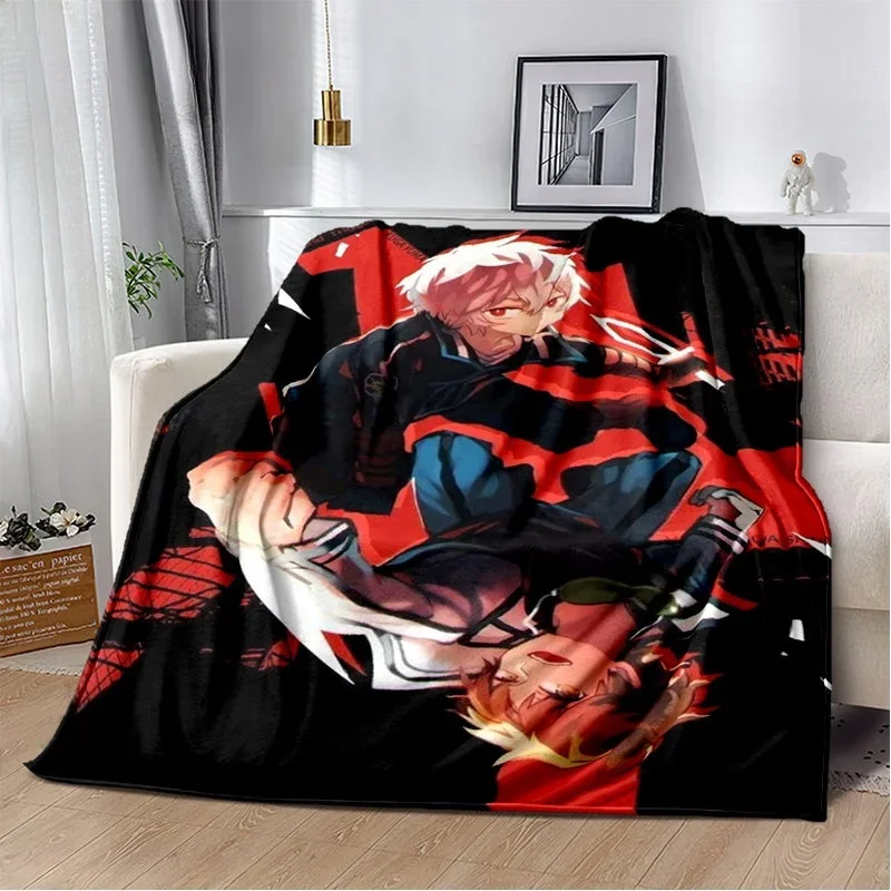 Yūma Kuga & Hyuse Anime World Trigger Cartoon Soft Blanket