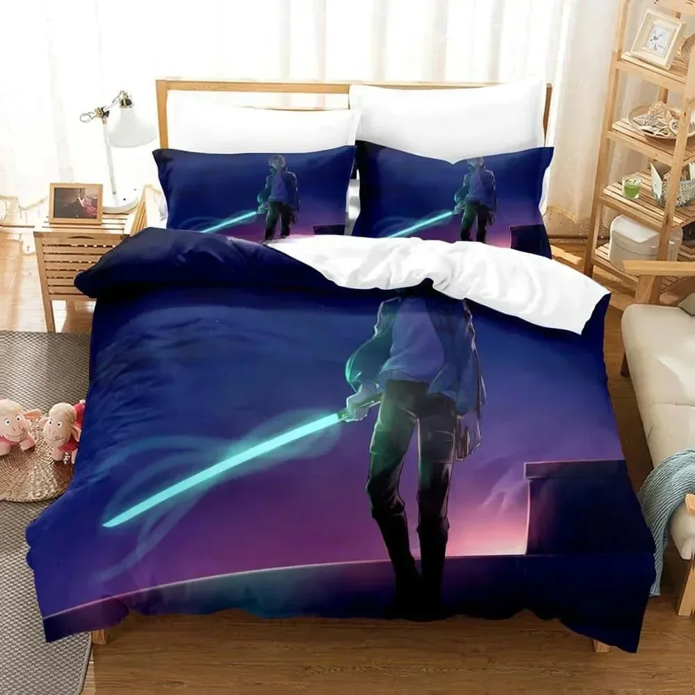University 3D Print Anime World Trigger Printed Bedding Set