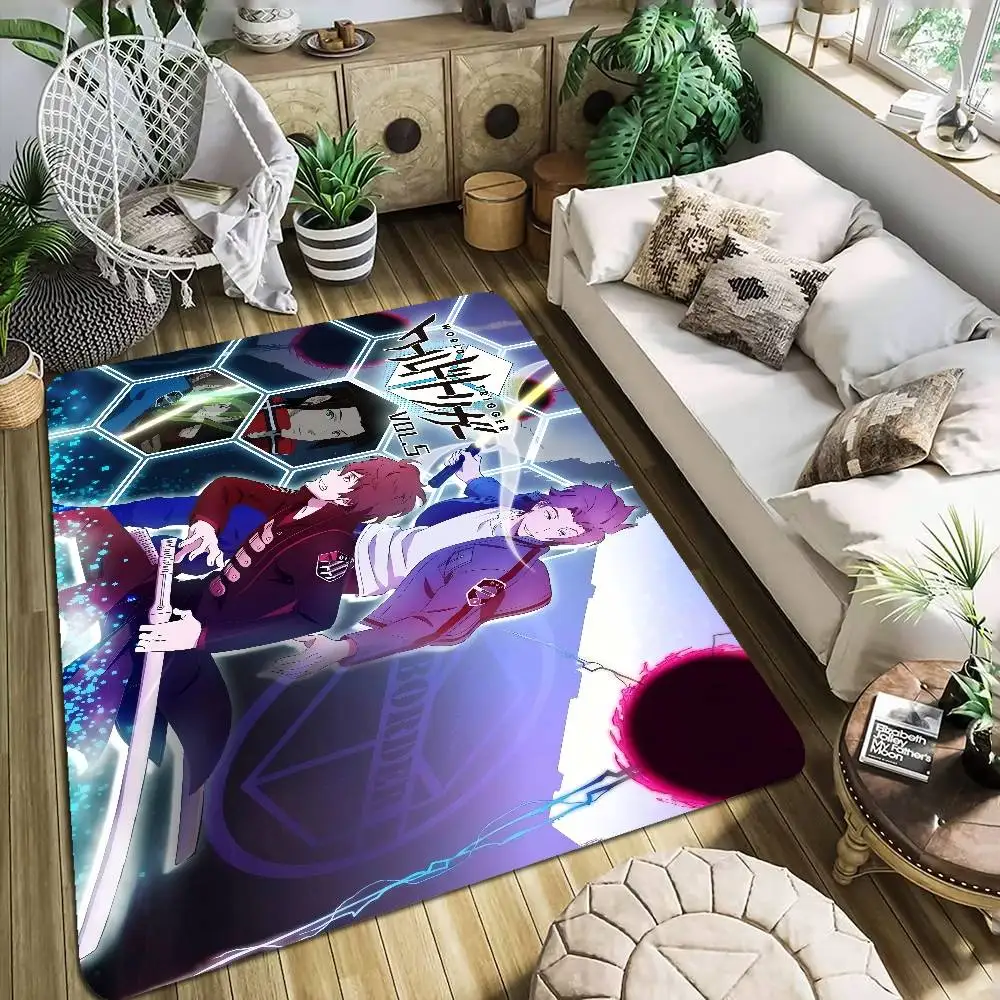 High Quality Anime Cartoon World Trigger Rug
