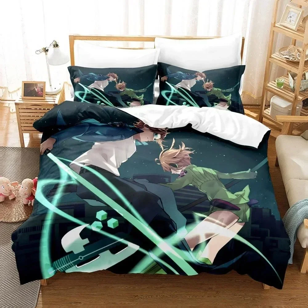 Hot 3D Print Anime World Trigger Printed Bedding Set