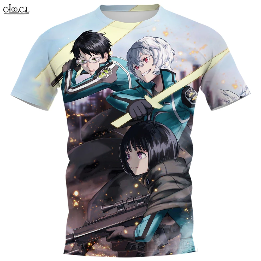 Kuga, Chika & Mikumo World Trigger 3D T-shirt