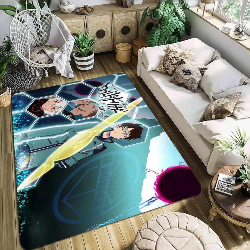 Galaxy Anime Cartoon World Trigger Rug