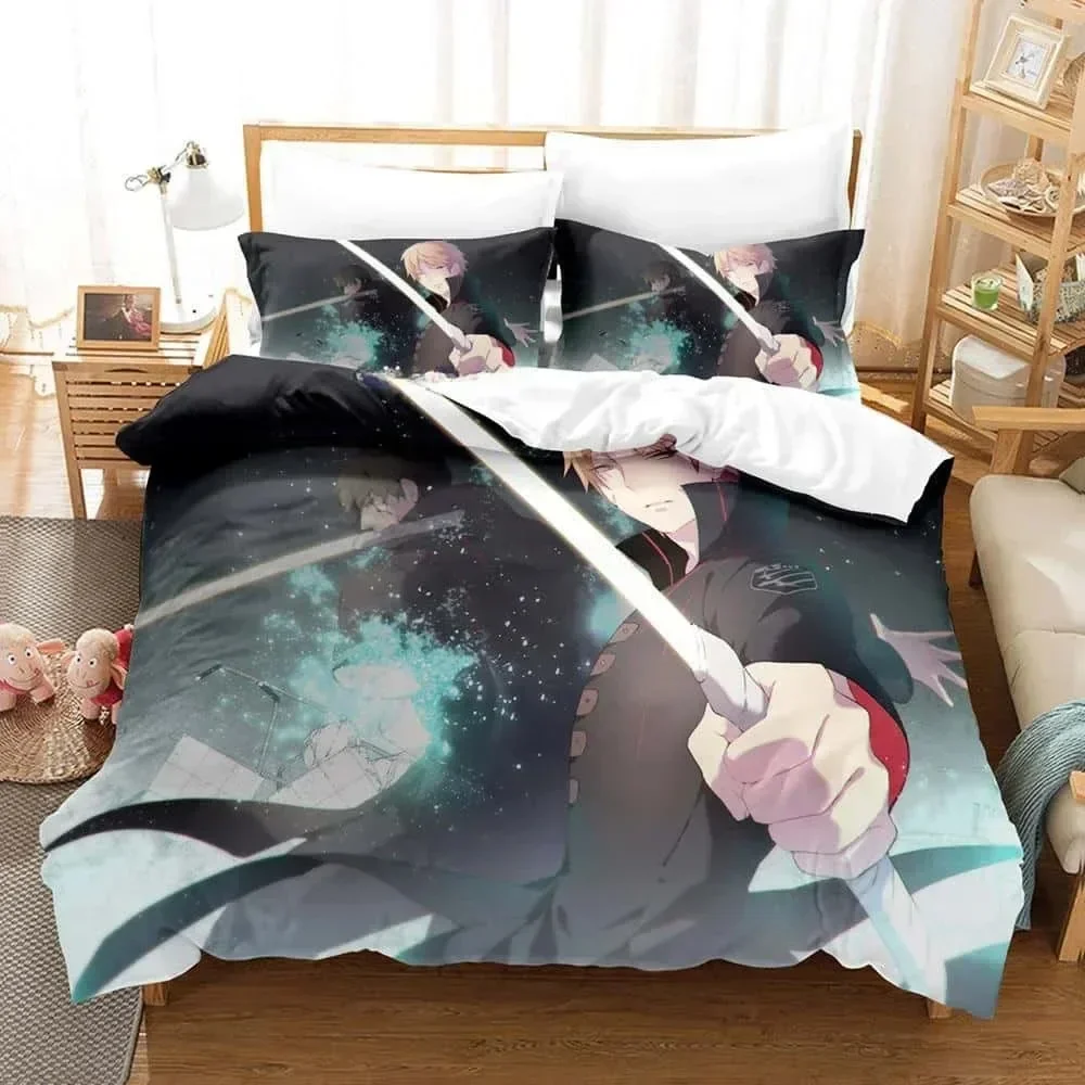 Hyuse 3D Print Anime World Trigger Printed Bedding Set