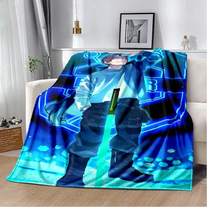 Yƫichi Jin World Trigger Cartoon Soft Blanket
