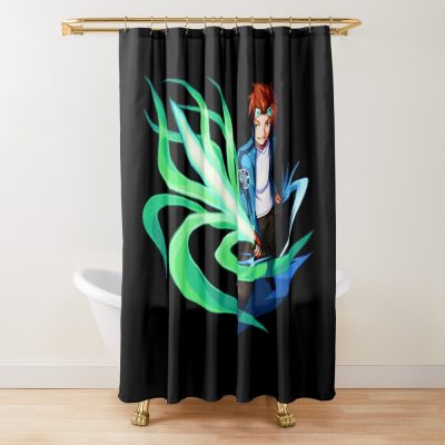 Yuichi Jin Wt Shower Curtain