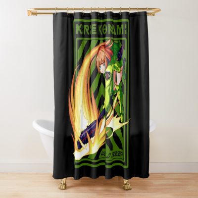 World Trigger Kirie Konami Shower Curtain