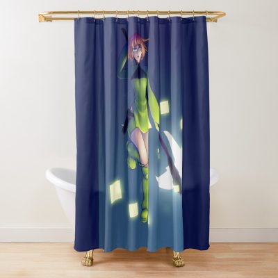 World Trigger Konami Kirie Shower Curtain