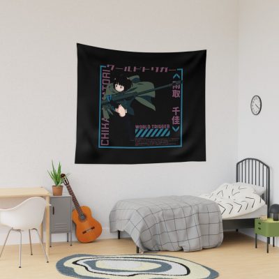 Chika Amatori World Trigger Tapestry