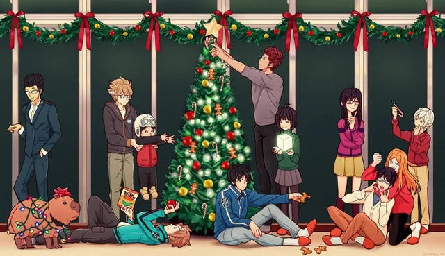 merry christmas fanart by me v0 q285hbr0o88e1 - World Trigger Merch